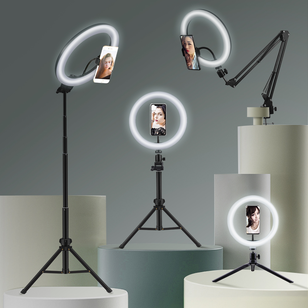 Photography Lighting System - Youtube strzelanie Vlog Selfie okrągłe zdjęcie