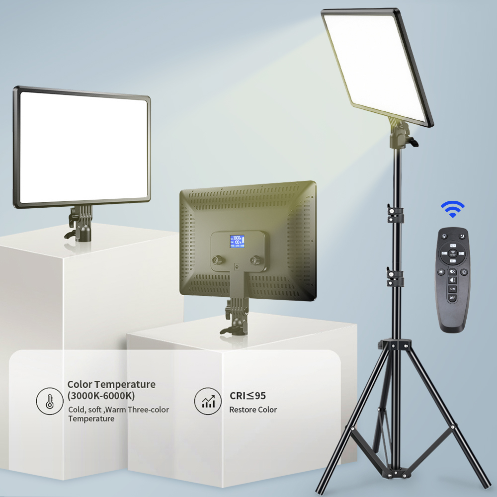 Video Light Panel Led - 10/14-calowy panel światła wideo LED Bi-Color