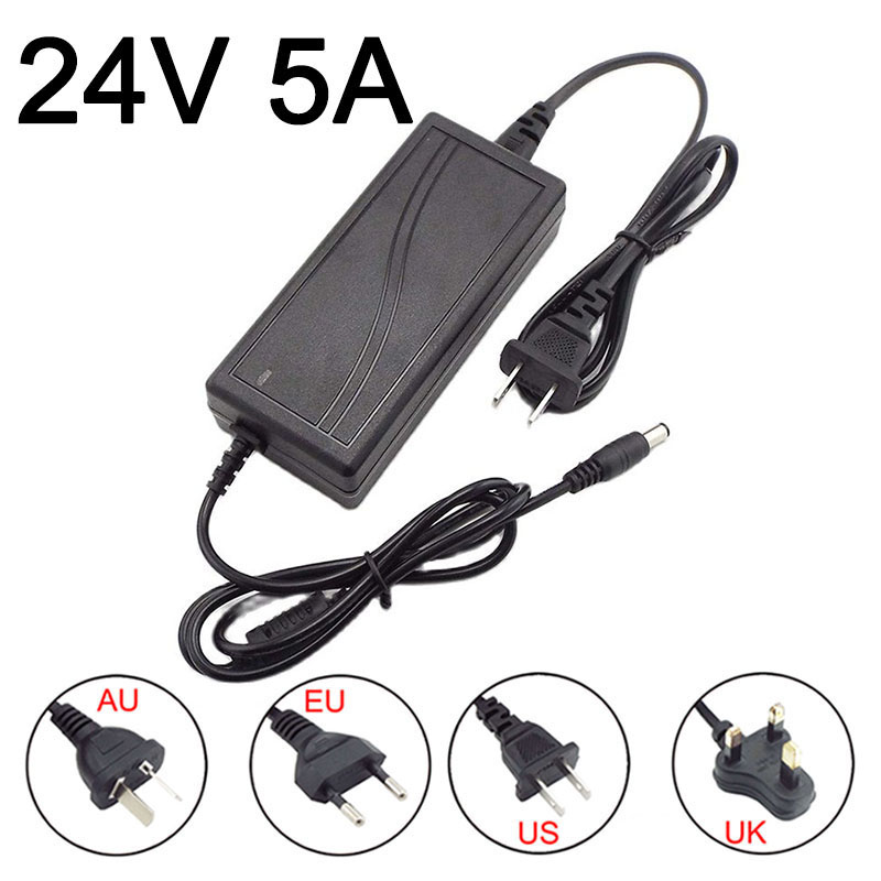 Photography Lighting Diagram - 24V 5A 5000ma zasilacz AC DC