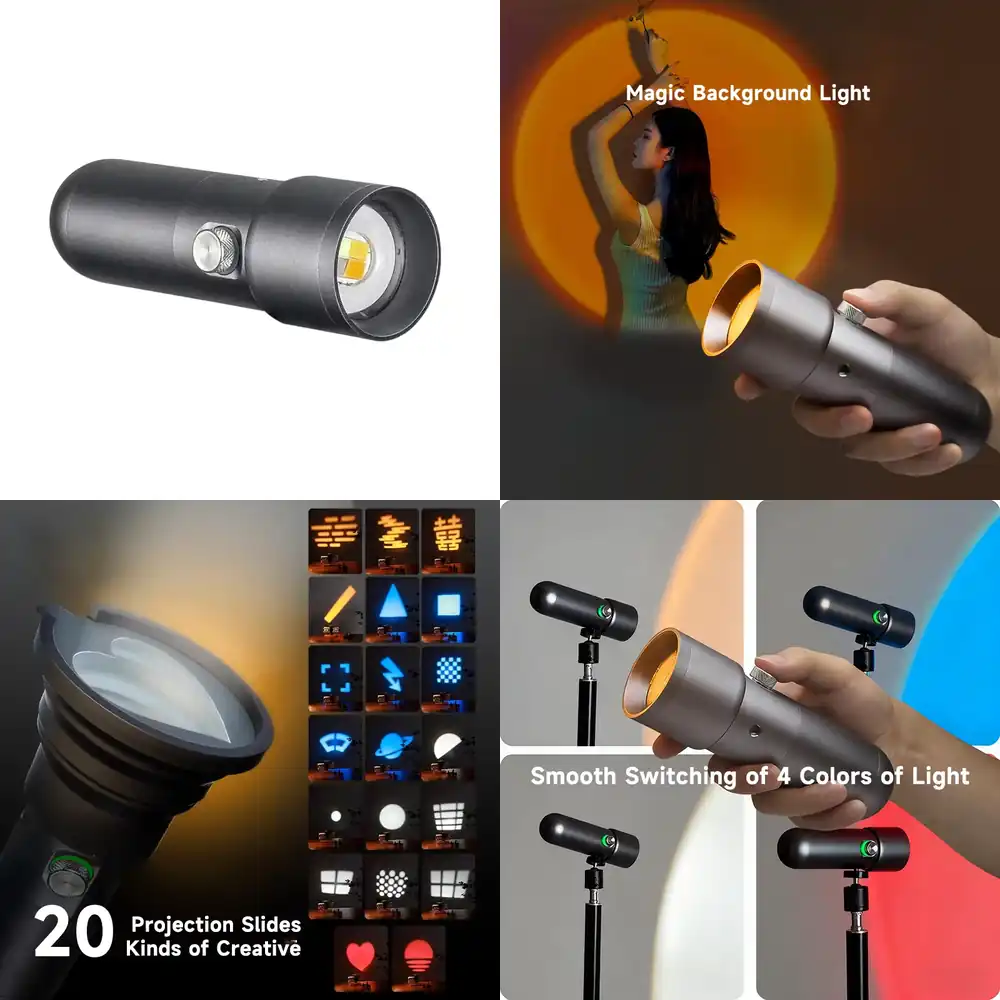 Portrait Photography With Lighting - SL15 10W Mini Lampa LED zasilana
