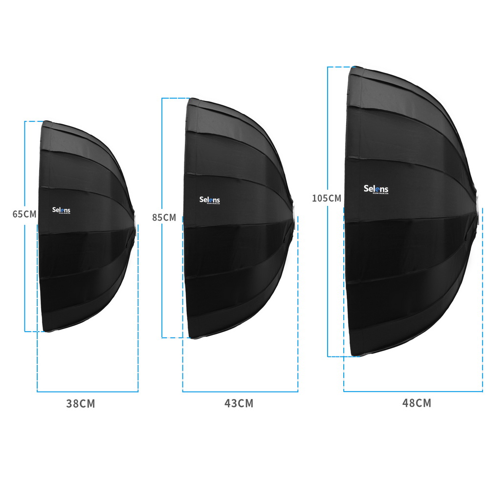 Photography Lighting Beauty Dish - Selens dyfuzor reflektor paraboliczny parasol Beauty