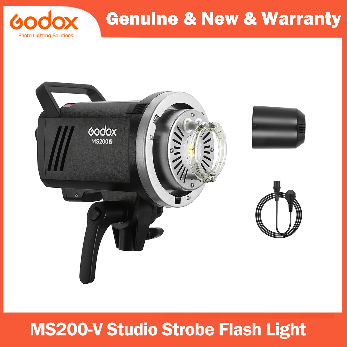 Portrait Photography With Lighting - Godox MS200V Lampa studyjna błyskowa 200W