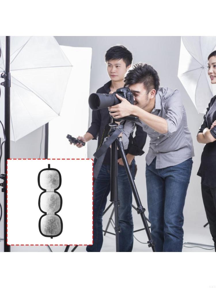 Photography Lighting Assistant - Przenośna składana szara karta do ustawiania