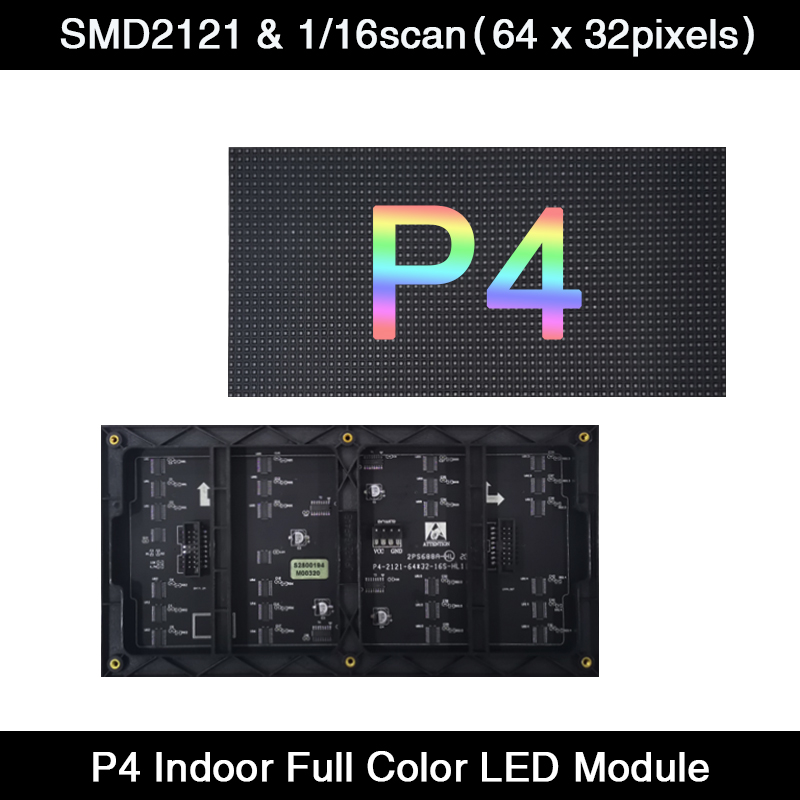Video Light Panel Led - AiminRui wysoka rozdzielczość P4 kryty 1/16