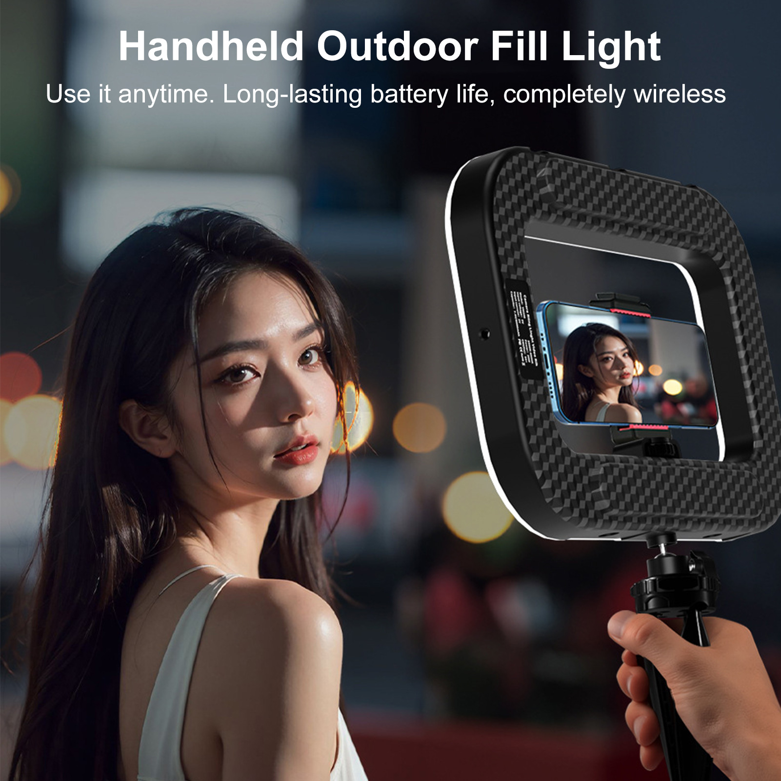 Akumulatorowa lampka do telefo – Photography Lighting System recenzja i cena