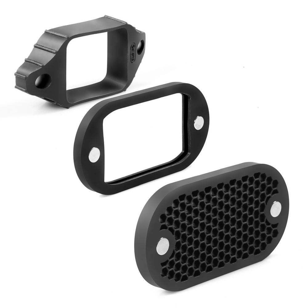 7 filtry kolorów siatek o stru – Snoot Flash Modifier recenzja i cena