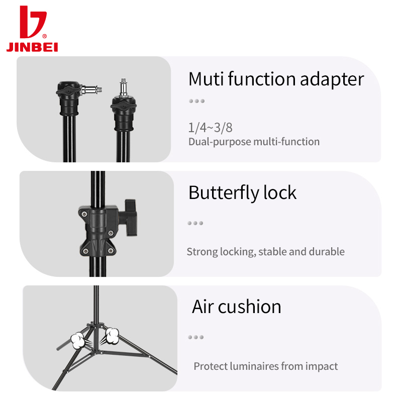 JINBEI MZ-2400FP Aluminiowy st – Photography Lighting Professional recenzja i cena