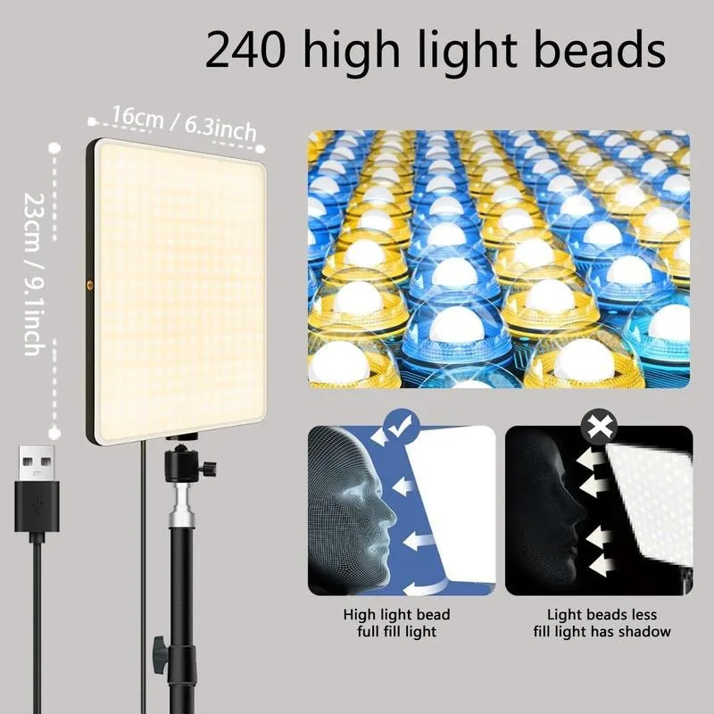 Lampa LED do studia fotografic – Video Light Panel Led recenzja i cena