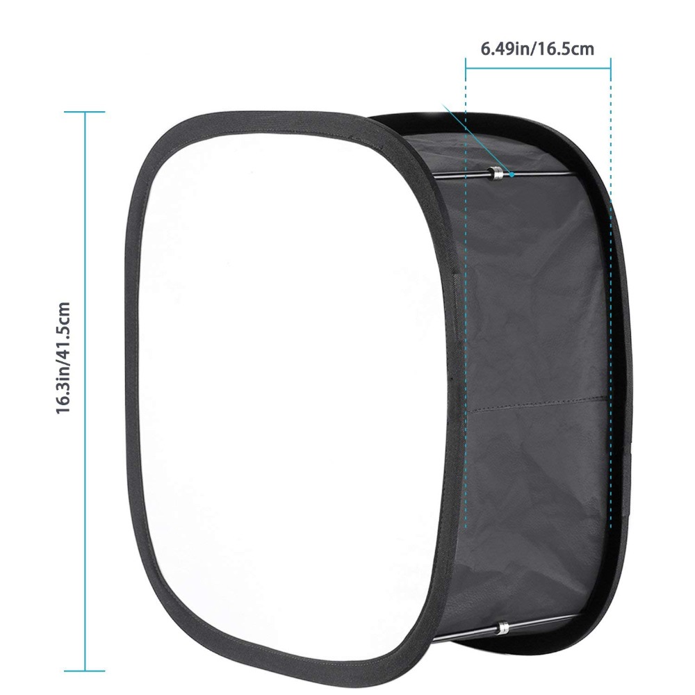 Dyfuzor Softbox 23*23 do lamp  – Video Light Panel Led recenzja i cena