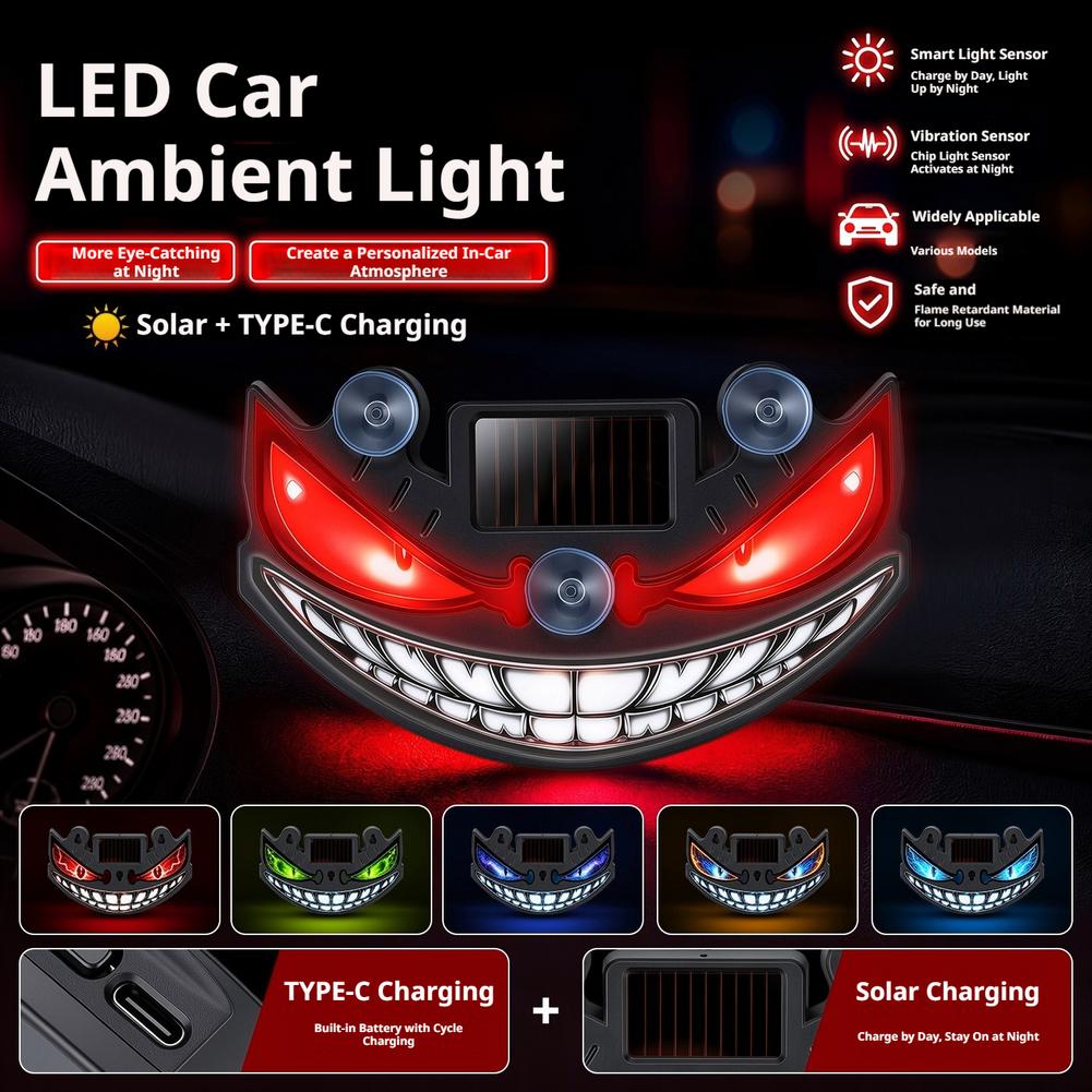 Solarna lampka LED do samochod – Interior Photography Lighting recenzja i cena