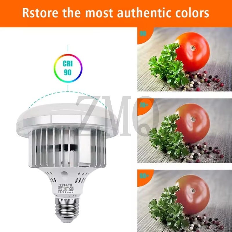 Lampa E27 85W 155W 3200K-5500K – Photography Lighting System recenzja i cena