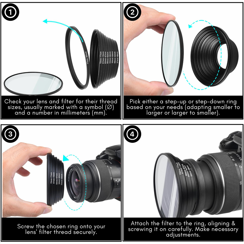 18-częściowy filtr obiektywu a – Macro Photography Lighting Kit recenzja i cena
