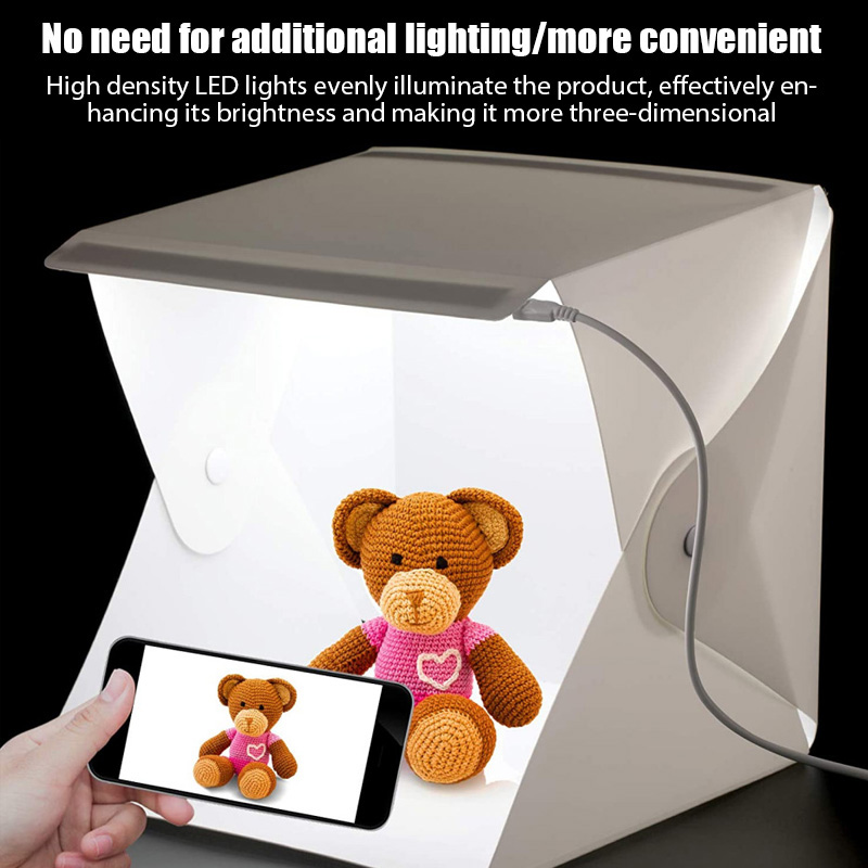 Lightbox Mini Studio Fotografi – Macro Photography Lighting Kit recenzja i cena