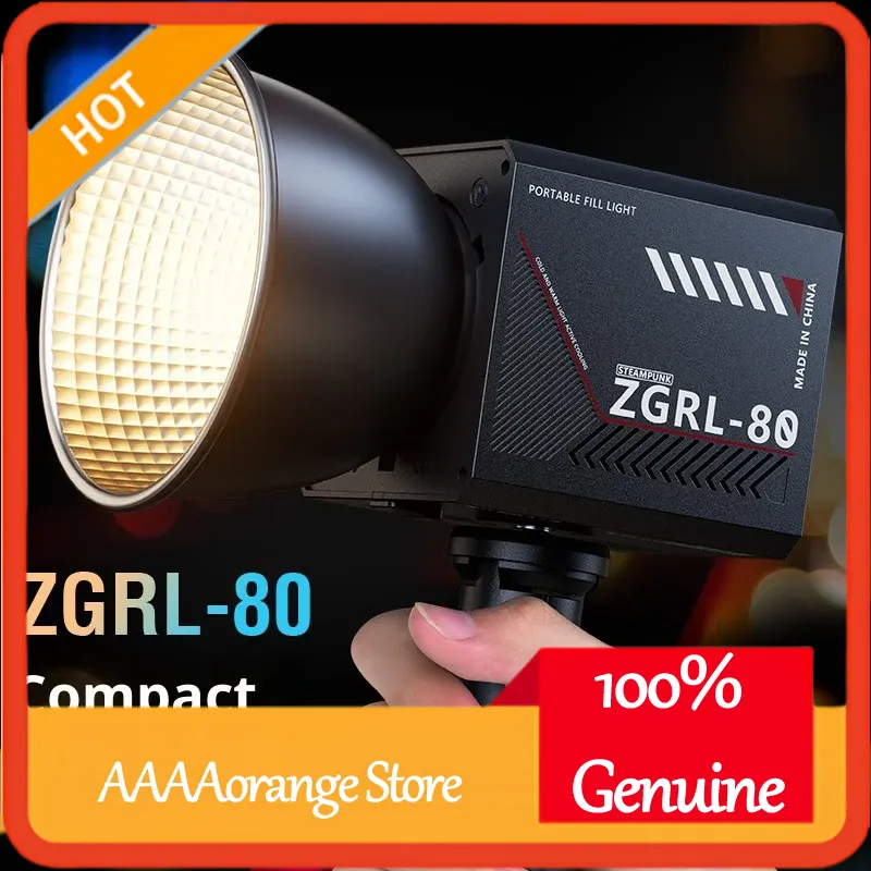 ZGRL80 80W COB LED Lampa Wideo – Photography Lighting System recenzja i cena
