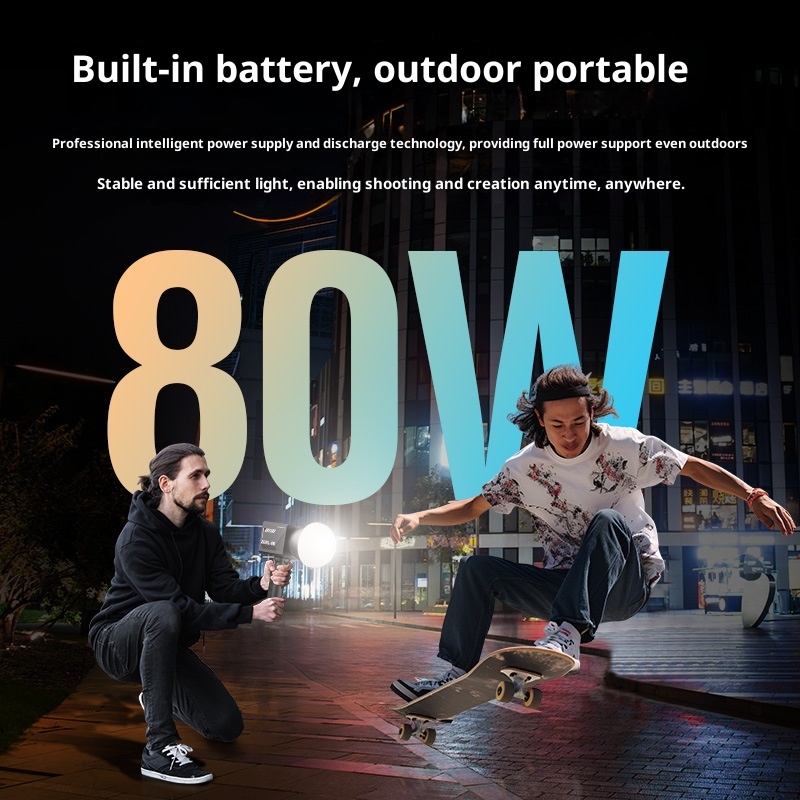 ZGRL80 80W COB LED Lampa Wideo – Photography Lighting System recenzja i cena