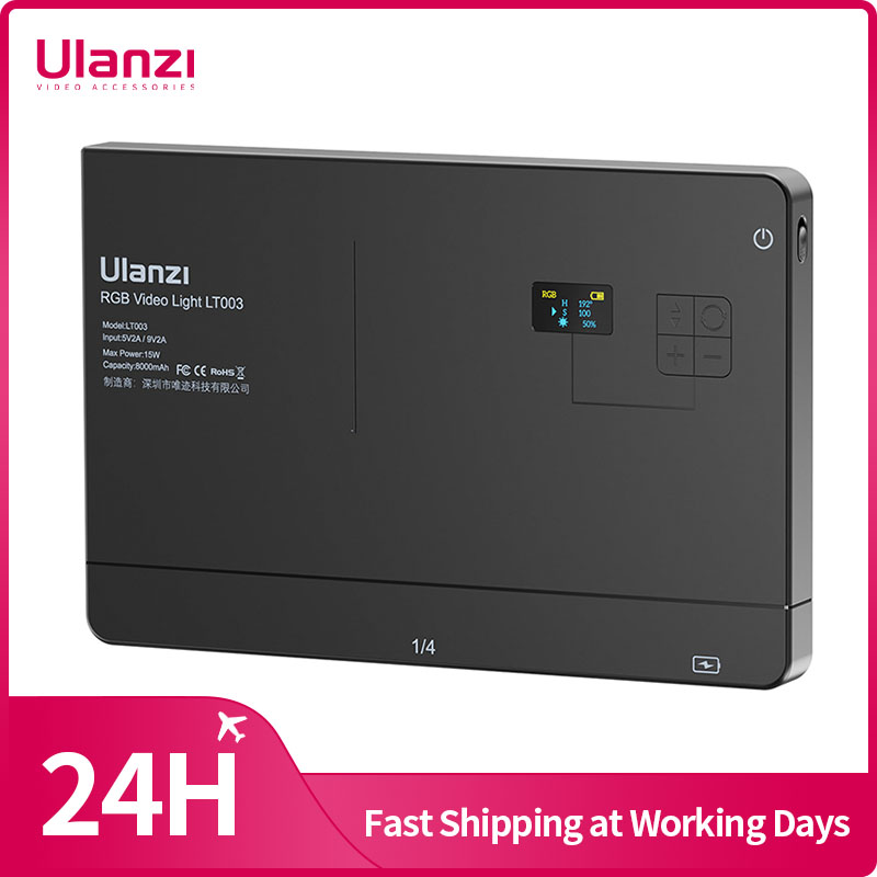 Ulanzi LT003 15W RGB Video Lig – Video Light Panel Led recenzja i cena