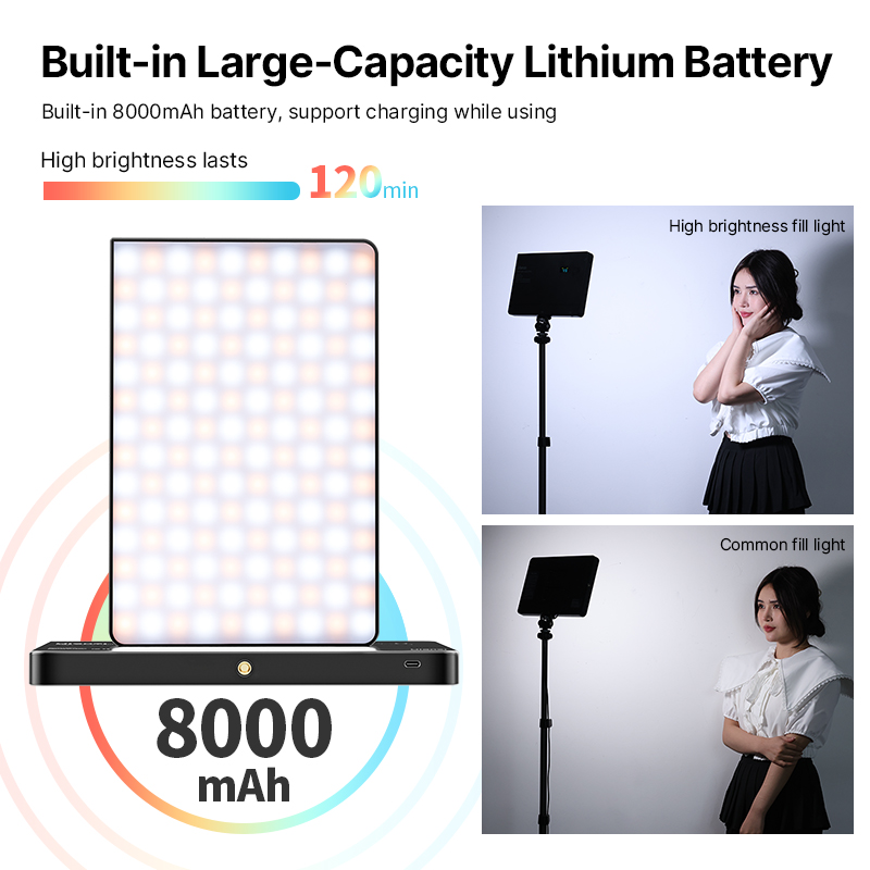 Ulanzi LT003 15W RGB Video Lig – Video Light Panel Led recenzja i cena