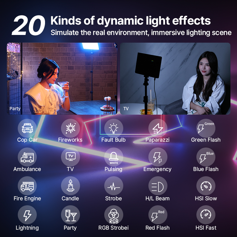 Ulanzi LT003 15W RGB Video Lig – Video Light Panel Led recenzja i cena