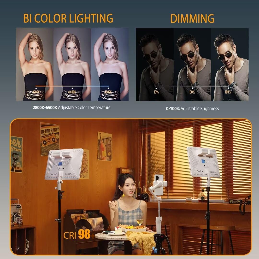 Godox P260C Pro LED Panel Świe – Video Light Panel Led recenzja i cena