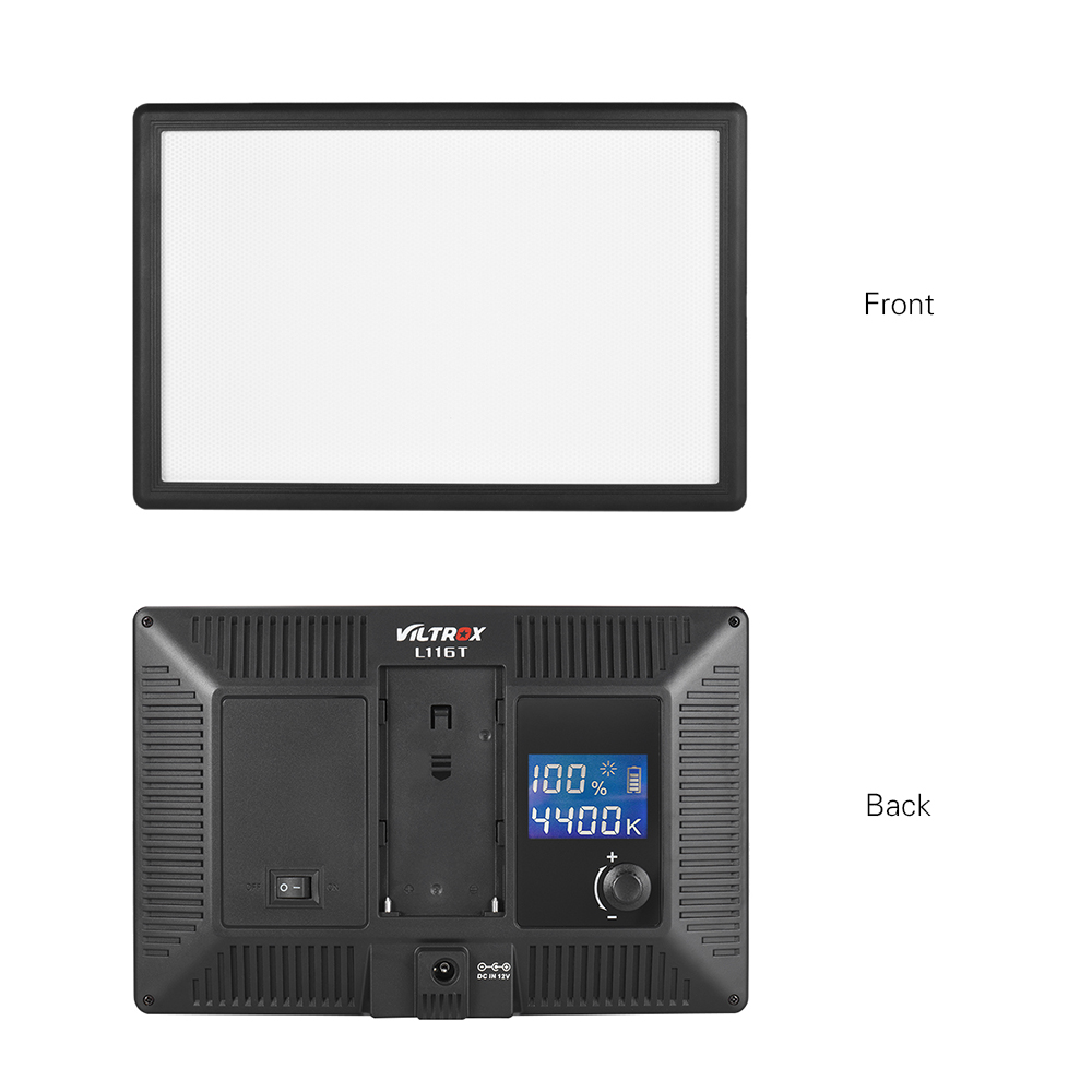 Viltrox L116T LCD Dwukolorowa  – Video Light Panel Led recenzja i cena